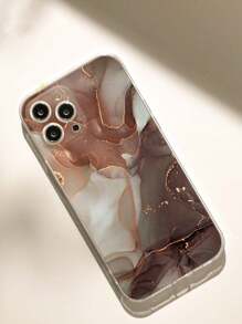 Marble Pattern Phone Case - Multicolor - View 2