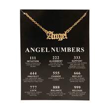 1 Piece Of Fashionable And Popular Hip-hop 111-999 Number Pendant Necklace Suitable For Daily Wear By Women - Gold - View 19