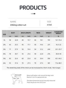 Dog Winter Warm Vest Coat, Pet Adjustable Chest Girth Feather Clothing With Night Reflective For Small Medium Large Dogs - Navy Blue - View 2