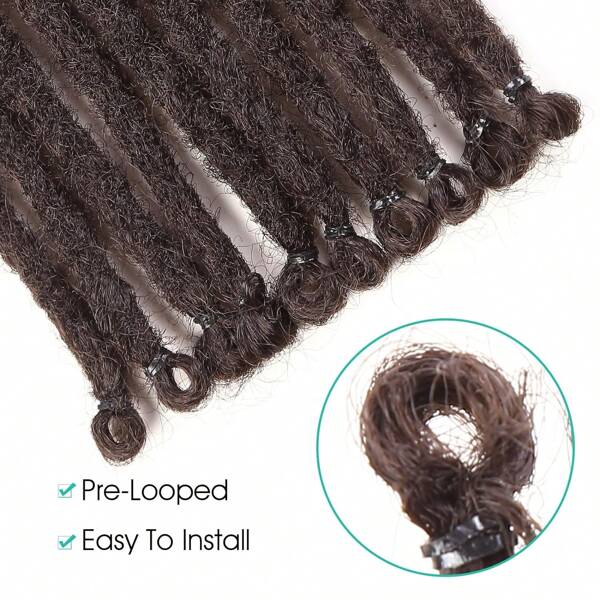 36 Inch Single Ended Dreadlock Extensions for and Men 10 Strands