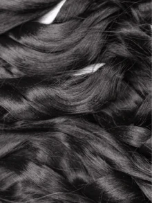 22inch 150g/Pack  French Curly For Box Braid - Black - View 2