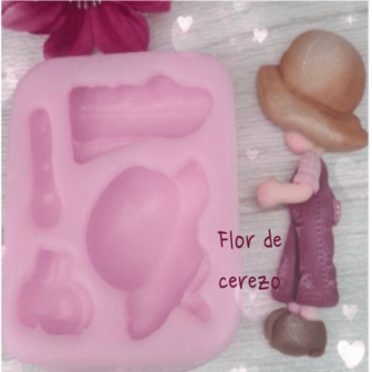 Molde de silicona CAMPESINA