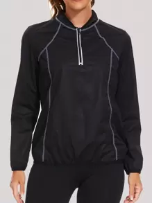 女款桑拿服,減重運動塑身長袖健身運動夾克