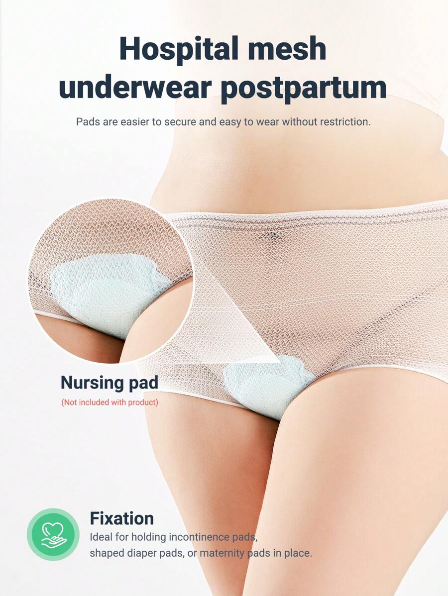 10 Counts Mesh Postpartum Underwear CSection Recovery Briefs Carer
