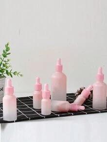 1入組15ml漸層粉紅精華原液分裝瓶,橡膠頭滴管器,便攜式乳液子瓶,不含液體,粉紅色玻璃精油滴管瓶容器圓瓶,附有玻璃滴管分配器可傳輸儲存油類香水芳香療法乳液化妝品樣品液體,精油瓶 - 粉色 - 查看 3