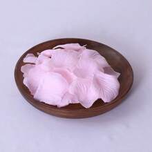 1000片/1包紡織布料紅玫瑰花瓣,用於婚禮慶典、酒吧、聚會、裝飾道具、仿真花 - 彩色 - 查看 8