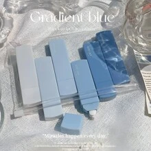 XINBIHE High-capacity Gradient Correction Tape With Colorful Shell, Noiseless, Wholesale Factory Pack Of 6pcs/set - Blue - View 2