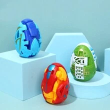 6入組恐龍娃娃,恐龍變形機器人玩具組,可用於復活節彩蛋裝飾,建議節日贈品,創意小禮物,節日附件,生日派對用品,生日禮品,派對用品,隨機顏色 - 彩色 - 查看 3