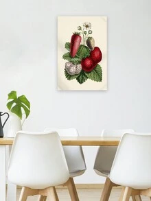 1pc Fruit Tapestry, Botanical Wall Hanging Decor - Orange - View 7