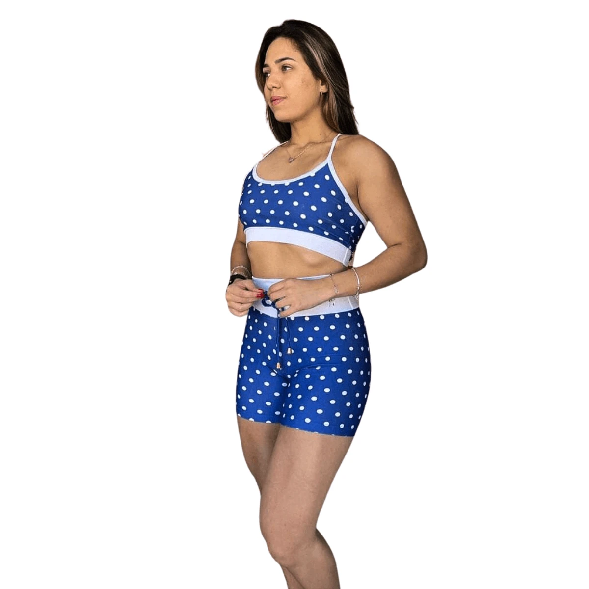 Women Sports Sets - 寶藍色 - 查看 1