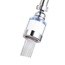 1pc Kitchen Faucet Filter Nozzle Splashproof Sprinkler Extension Wand Water Saver Filter - Silver - View 5