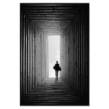 3 件套抽象北歐現代女性帆布畫海報印刷黑白牆壁藝術圖片適合客廳家庭辦公室裝飾無框 - 彩色 - 查看 4