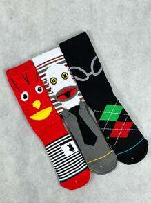 Unisex Socks With Fun 31 Minutes Print - Multicolor - View 1