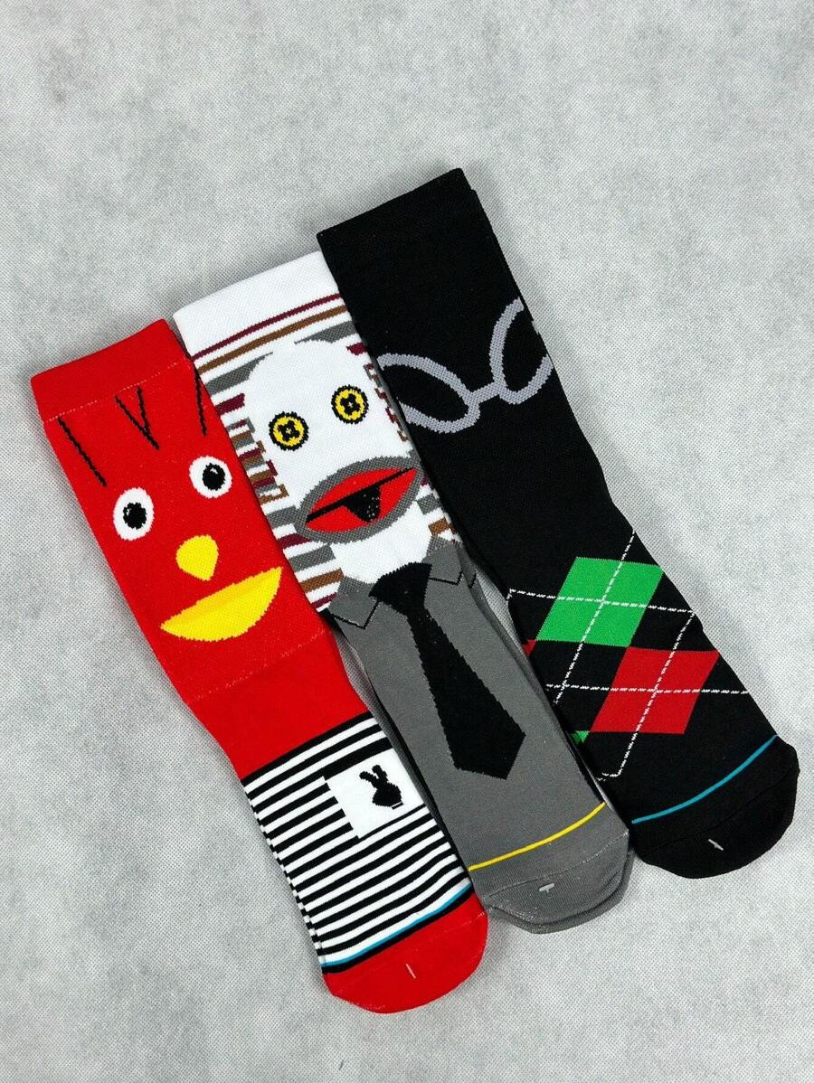 Unisex Socks With Fun 31 Minutes Print - Multicolor - View 1