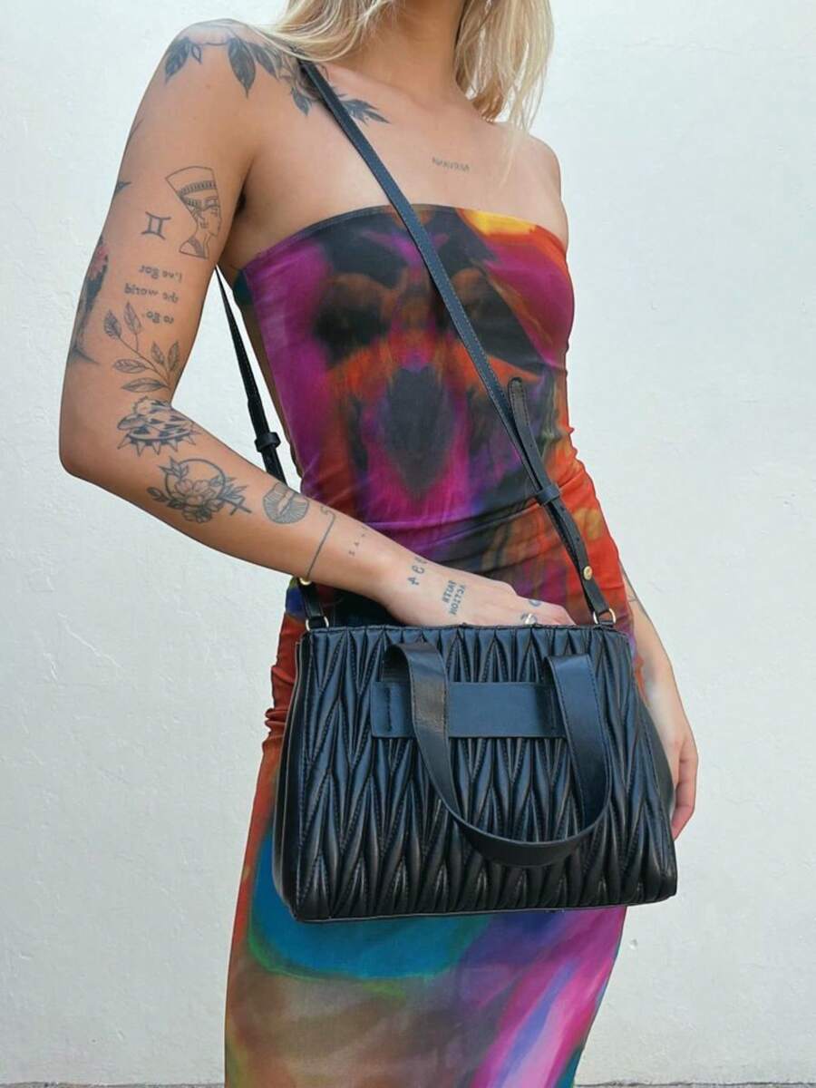 Women Tote Bags - 黑色 - 查看 1