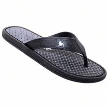 Men Flip Flops & Slides - 灰色 - 查看 2