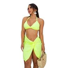 Women Bikini Sets - 綠色 - 查看 4