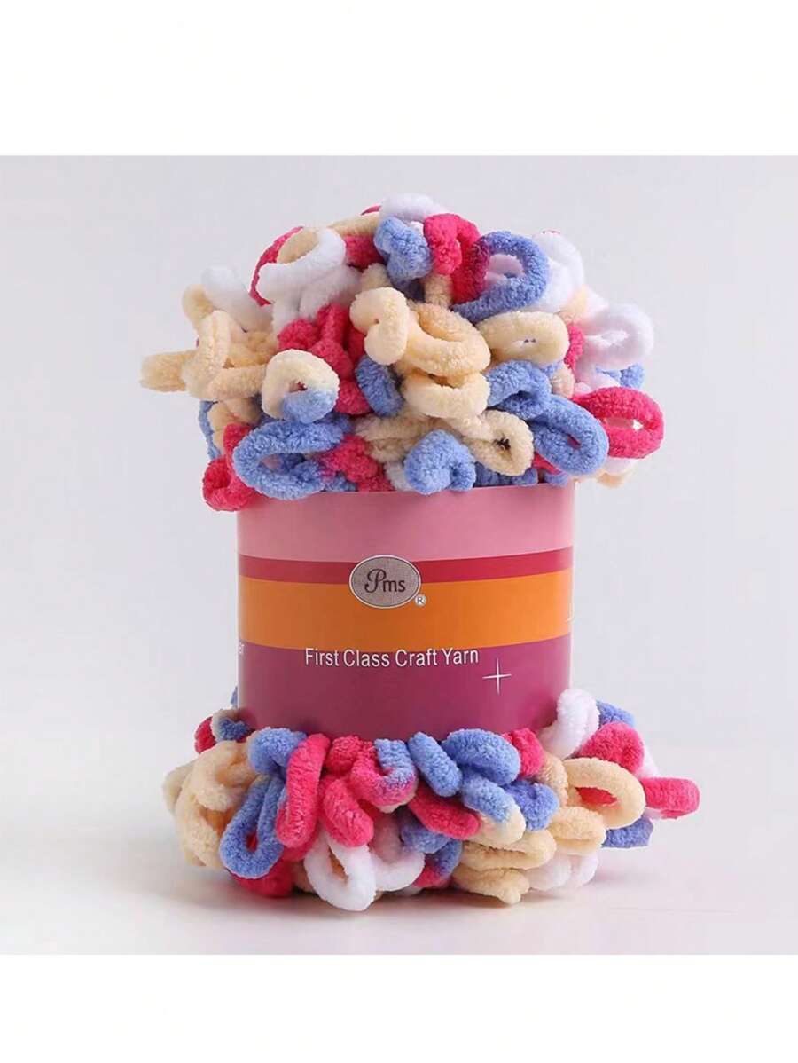 每捲100克的粗冰棒北極絨紗線,適用於織造圍巾、帽子、手提袋等