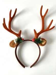 1 Miếng Giáng sinh Theo chủ đề Antlers Dây buộc tóc Đối với phụ nữ , Đáng yêu Phong cách Trang phục Phụ kiện - Nhiều màu - Xem 5