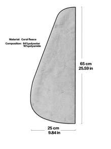 1件珊瑚绒水波纹吹干头巾/女士头巾，适合返校季、美容院、酒店、运动、居家等场合，也可作浴巾或护肤品使用。 - 綠色 - 查看 3