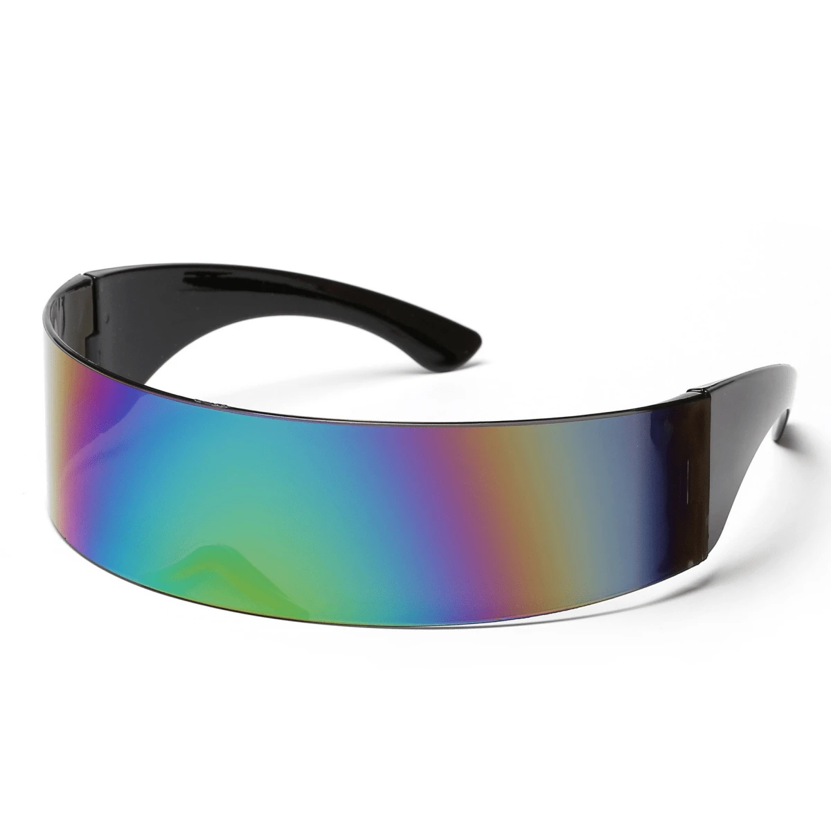 1 pieza Gafas de moda futuristas todo en , gafas de moda para fiestas y uso diario de tendencia, Halloween - Multicolor - Ver 1