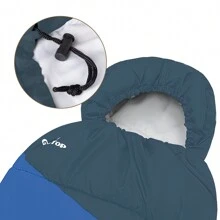 GEERTOP Backpacking Sleeping Bag For Camping, Lightweight Sleeping Bags For Adults Kids Summer Warm Cold Weather Hiking Travel - blueberry - View 6