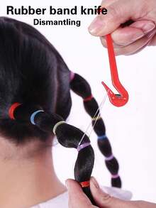 3010件蜈蚣頭髮辮接編器，懶人髮型造型工具，蓬鬆球髮型造型裝置，髮型造型套裝 - 彩色 - 查看 5