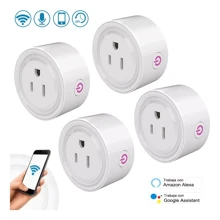 Enchufe Inteligente Wifi Smart Plug Con App, 4 Uds. - Blanco - Ver 1