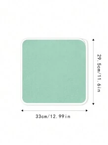 Microfiber Hand Towel For Bathroom, Durable, Quick Dry, Absorbent, Suitable For Household, Children, Kindergarten, Etc. - Green - View 6