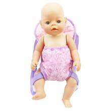 1pc Pink Backpack For Carrying 17inch/43cm Dolls - Pink - View 3