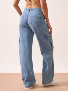 NỮ Quần jean - Rửa nhẹ - Xem 2