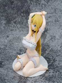 Đẹp Cô gái Loạt Ngồi Tóc vàng Tóc Anime Con số Búp bê Đối với Sưu tầm Hoặc Trang trí - Nhiều màu - Xem 3