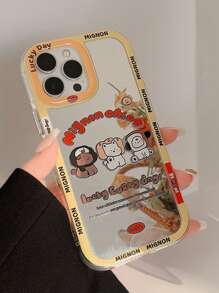 Gucadi 聖誕主題化妝鏡,適用於 iPhone 15/15plus/15pro/15promax,附白色聖誕樹、卡通鴨、可愛小狗、ins油畫風格,藝術風格,高端感觸,鏡面和可愛貓咪設計掛繩 - 彩色 - 查看 8