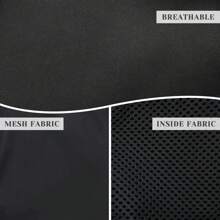 Swim Bag Mesh Drawstring Backpack Beach Backpack For Swimming, Gym, And Workout Gear - Black - View 5