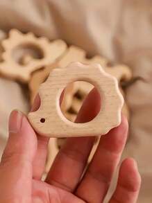 1入組山毛櫸木DIY手工藝材料，裝飾配件 - 米色 - 查看 9