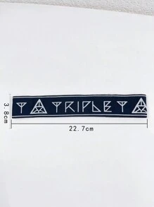 1条/2条装户外运动吸汗透气高弹力男士头带，男士度假配件，男士配饰，男士饰品，足球发饰，棒球配件，男士头带，礼品