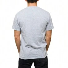 Men T-Shirts - 灰色 - 查看 3