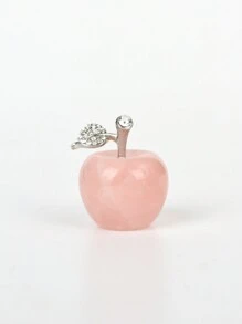 1 Piece Of Small Apple Crystal Carving, Healing Crystal Home Decoration - little apple - View 10