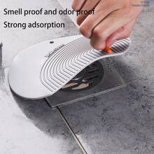 1個矽膠泄水孔蓋,適用於廁所/廚房/浴室,抗異味、密封防蟲