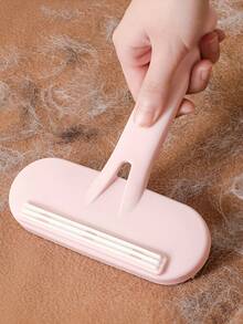 1件装外套除毛器手动衣物绒毛修剪器毛球修剪器家用毛衣绒毛收集器 - 白色 - 查看 5