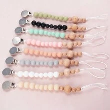 1 件矽膠奶嘴夾支架舒緩玩具奶頭夾適合大多數奶頭款式奶頭玩具淋浴生日紀念品聖誕新年禮物 - 彩色 - 查看 1