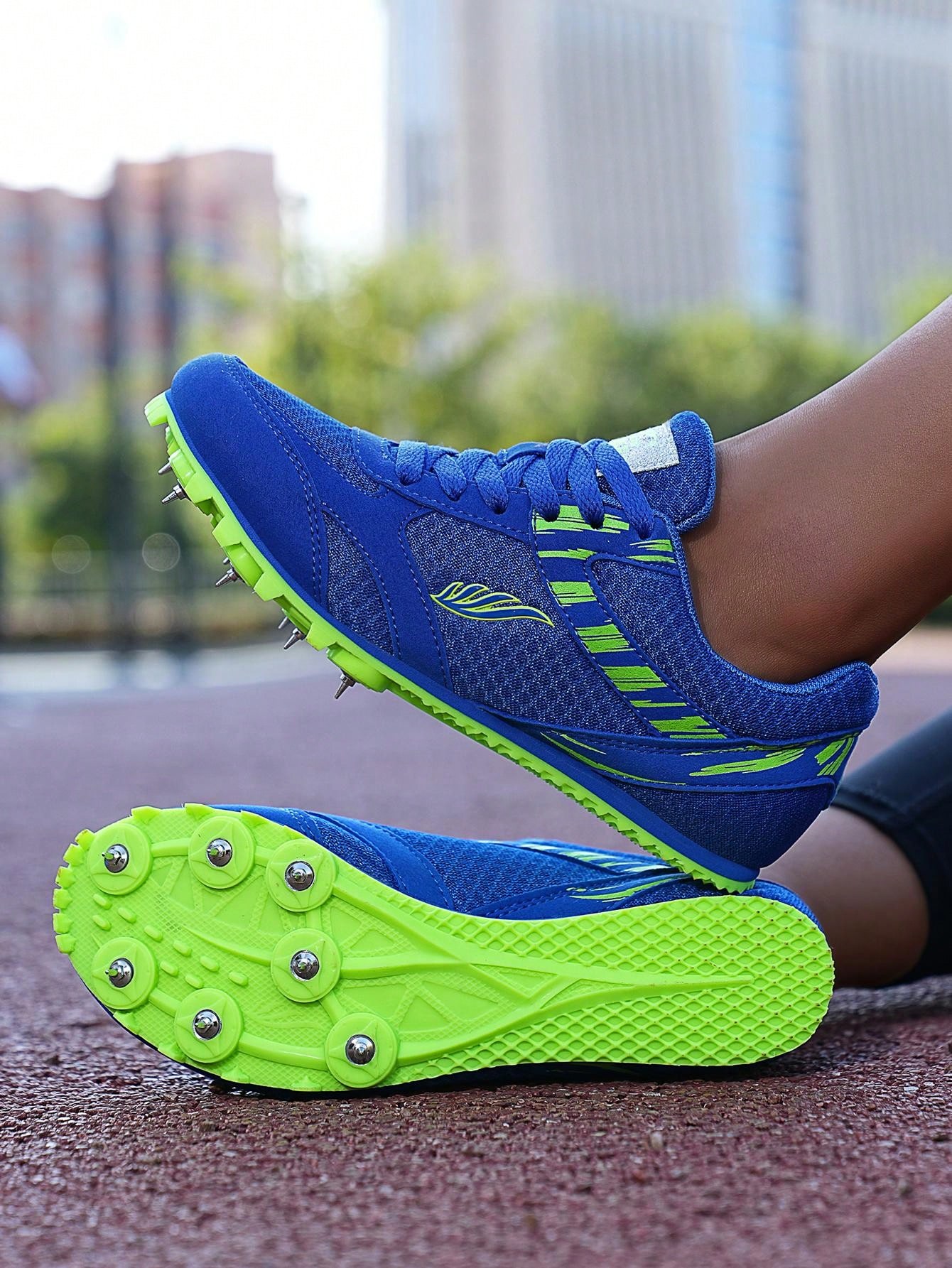 Europe And America Style Seven Spike Running Soccer Sport Shoes With