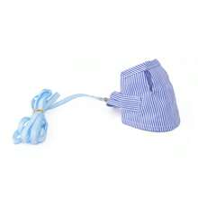 1 Miếng Thú cưng Ngực Và Trở lại Sóc Chuột bạch Sọc Áo vest Với Dây xích Đối với Các hoạt động ngoài trời - Màu xanh lam - Xem 1