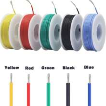 1pc Diy Wire In 5 Colors, Packed In A Color Box, Electronic Wire Soldered With Tin-plated Copper, Extra Soft & Heat Resistant Silicone Wire For New Energy - Multicolor - View 4