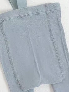 1條春秋童襪/連體褲/哈比褲/女童緊身褲/男童緊身褲/童裝連褲襪/童裝腳襪褲/嬰兒緊身褲/女童中大童長褲 - 灰色 - 查看 7