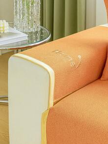 1 tấm lót ghế sofa dày và có lớp cách nhiệt, cảm giác cầm tay thoải mái và tinh tế, không dễ bong tróc, nâng cao tính thẩm mỹ cho ngôi nhà của bạn, dễ trải, bảo vệ đồ đạc, thích hợp cho phòng ngủ, văn phòng, phòng khách, trang trí nhà cửa - quả cam - Xem 4