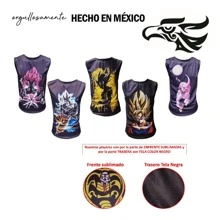 Playera deportiva Caballeros Zodiaco Tauro Sin Mangas Hombre Gym Deporte Musculosa Holgada Comoda Tallas Mexico - Negro - Ver 5