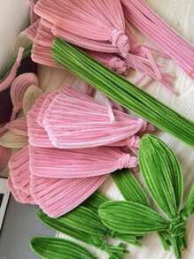 100 件随机颜色 DIY 马卡龙发髻制作器，适用于儿童艺术和手工艺品，节日礼物（随机颜色和款式）- 复活节礼物，圣诞节礼物，新年礼物，情人节礼物，生日礼物，2025 新年礼物，返校用品，返校礼物