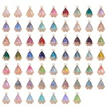 10pcs/pack Random Color Zinc Alloy Vintage Hollow Out Pendant, Baroque-style Diy Jewelry Making Accessories For Bracelet, Necklace, Earrings, Hair Accessories, Headband, Bridal Wedding Dress, Shoes, Bags, Collars, Keychain, Window Curtain Decoration, 20*13mm