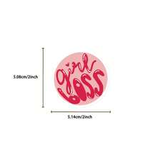 50入組girl Boss塗鴉貼紙,適用於裝飾個人物品如吉他、筆記本、行李箱,diy防水貼紙 - 彩色 - 查看 8